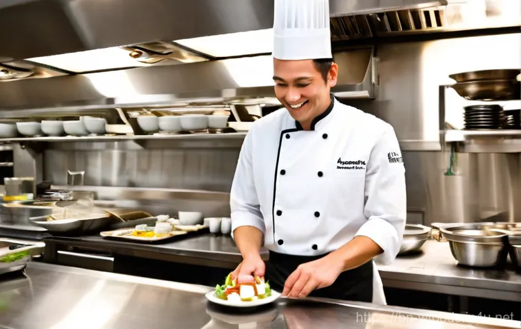 양식조리사로 창업하기 위한 준비 단계 - **Prompt: The Art of the Signature Dish**
"A passionate chef, dressed in a pristine white chef's... 양식조리사로 창업하기 위한 준비 단계 - **Prompt: The Art of the Signature Dish**
"A passionate chef, dressed in a pristine white chef's...